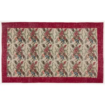 

Handmade Natural Vintage Turkish Area Rug 174x305 Cm-5'9''X10'0''