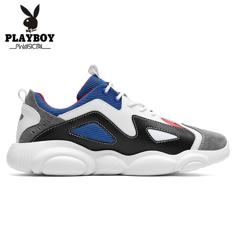 PLAYBOY/Новинка года; сезон осень; удобная повседневная обувь; Мужская обувь; качественная обувь из искусственной кожи; мужская обувь на плоской подошве; Лидер продаж; Мокасины