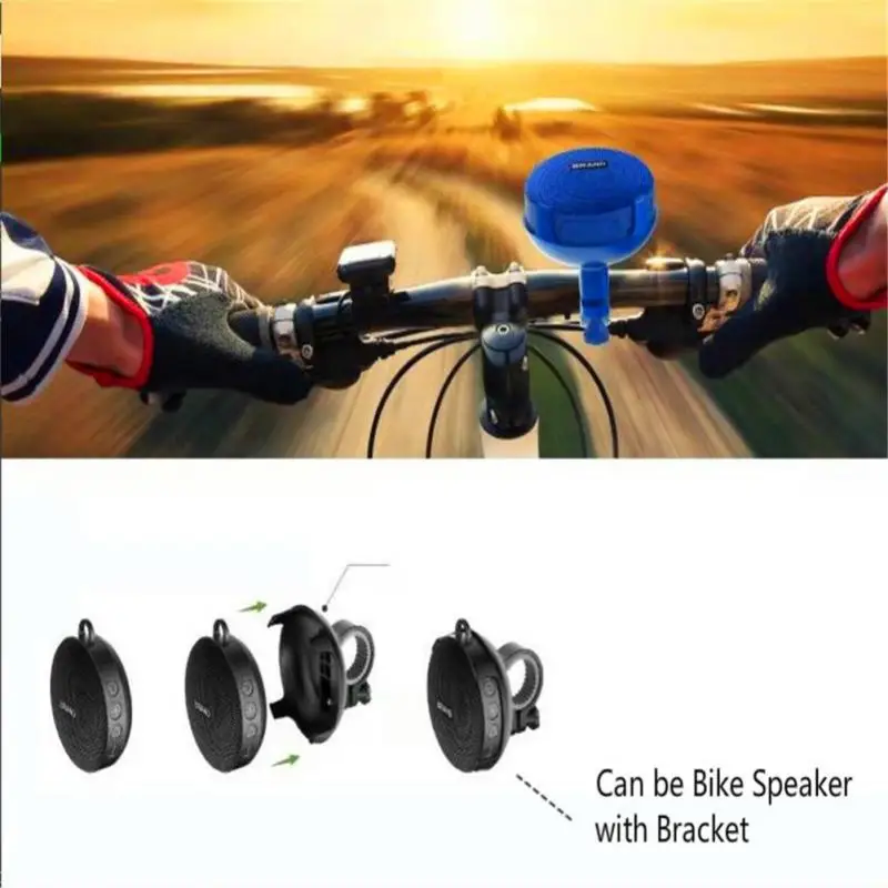 Bluetooth-compatible Speaker Outdoor Mini Subwoofer Waterproof Wireless Bicycle Cycling Music Support TF AUX For Xiaomi | Электроника