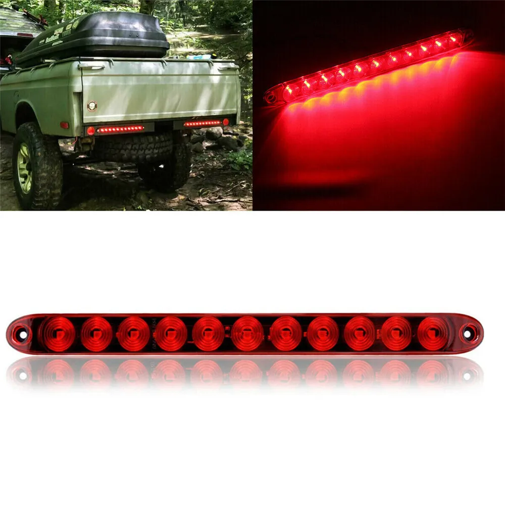 

1PCS Brake Light LED Bar Trailer Lights 11 LED Lights 12 v Led Taillights Stop Signal Rear Lights For Trailer