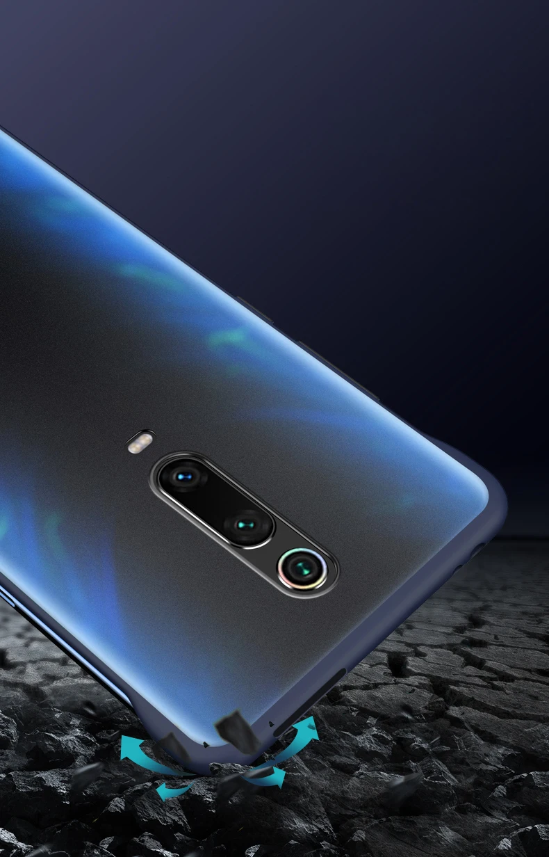 Матовый чехол без оправы для Xio mi Xiao mi Note 8 7 Pro Чехол для Xiaomi mi Note 10 mi 9 t Pro mi 9 t красный mi k20 Pro 7a 7 Чехол