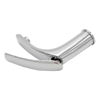 

Bathroom Faucet Single Lever Sink Tap Basin Bath Mixer Deck Mount Cold And Hot 28TC