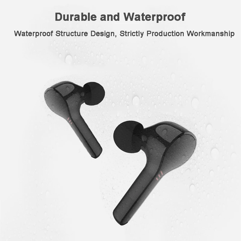 TWS I9000 Bluetooth Earpods 6D стерео Bluetooth беспроводная гарнитура Мини Спорт сенсорное управление Беспроводные наушники с индикатором питания