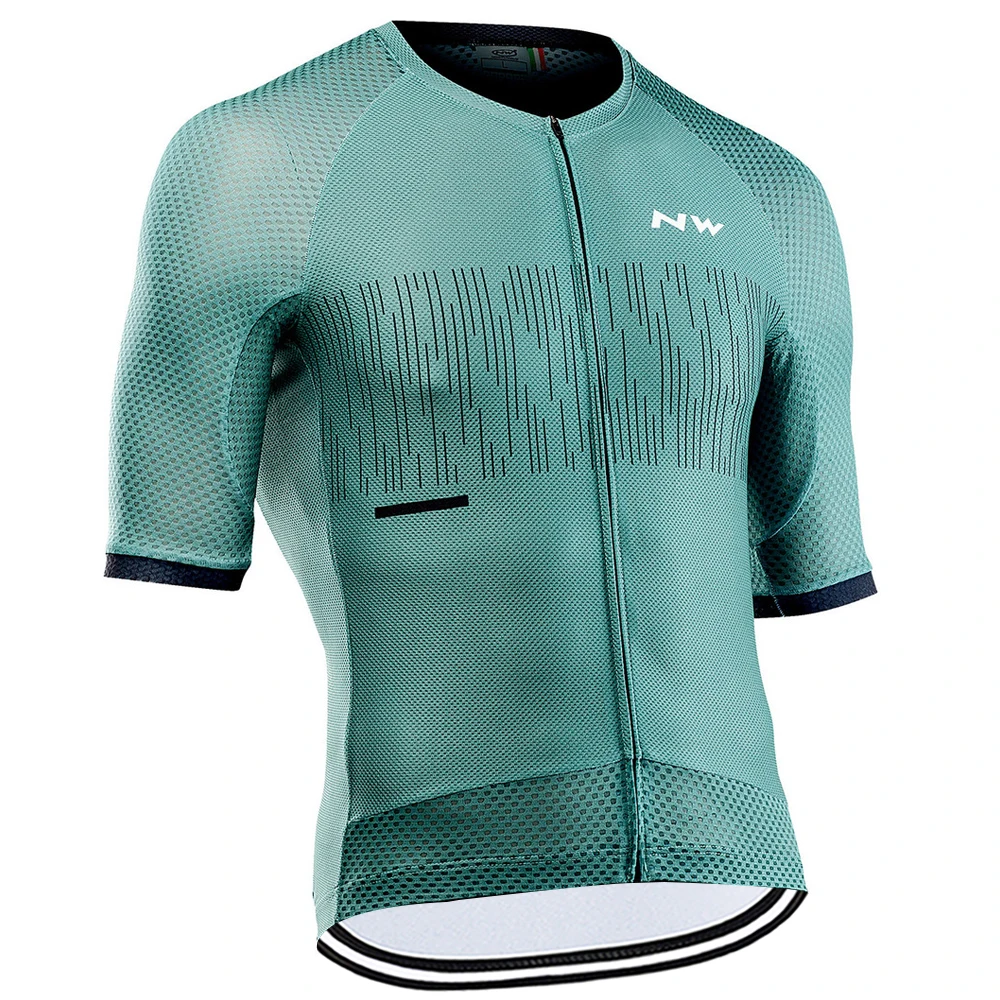 Breathable Men Cycling  Jersey Summer Short Sleeve MTB Bike Wear Road Bicycle  Jersey NW 2020 New Cycling Tops Maillot Ciclismo