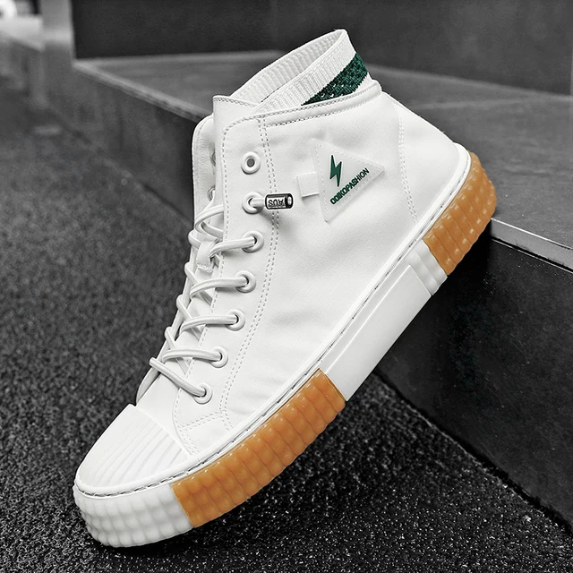 Ooikopashion Oxford Fabric sneakers men - Image 2