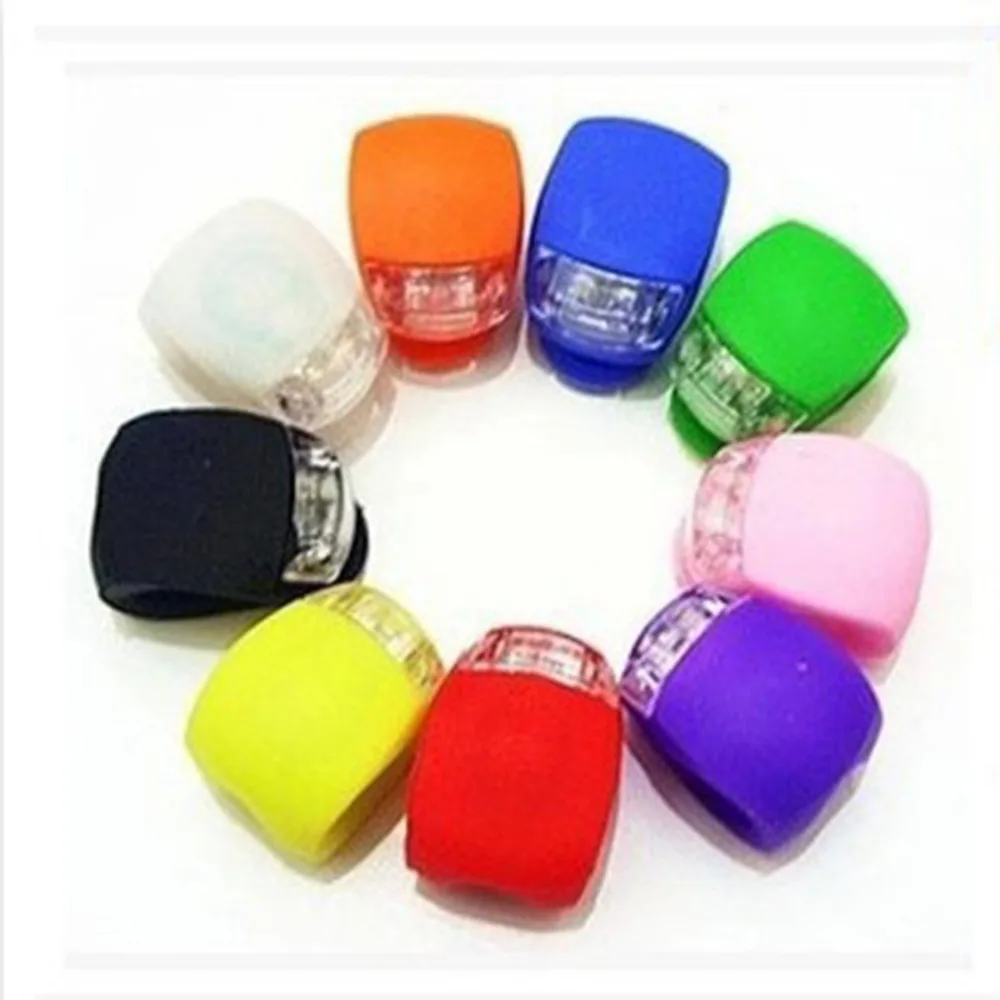 Perfect Silicone LED Cycling Lamp Waterproof Bike Front Light Bicycle Headlight Bycicle Handlebar Lamp Drop Shipping 0