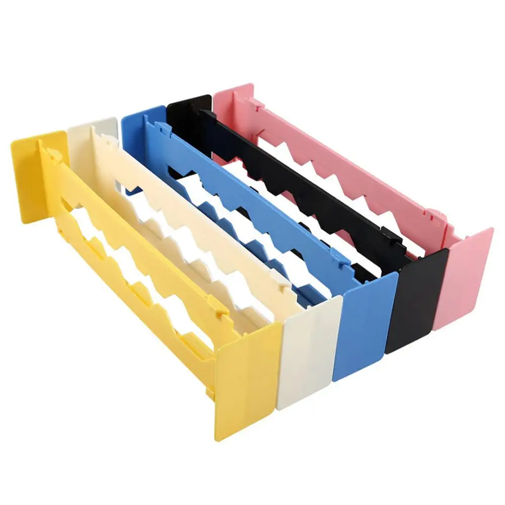 

1 Pcs Drawer separator Adjustable Wardrobe Drawer Dividers Clapboard Wardrobe Partition Storage Organizer 4 Colors