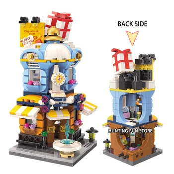 

Mini City Building Set DIY Educational Building Blocks Toys for Children Girls Compatible Colorful City Series