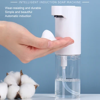 

Touchless Soap Dispenser Automatic Induction Sensor Foaming Soap Dispenser Portable Bathroom Liquid Hand Washer Clear Dispenser