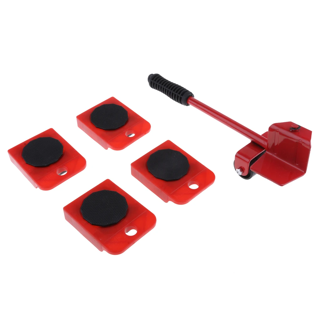 5Pcs SUPER FURNITURE SLIDERS Moving Heavy Furniture with Ease, Roller Mover Silder Glider for Appliances