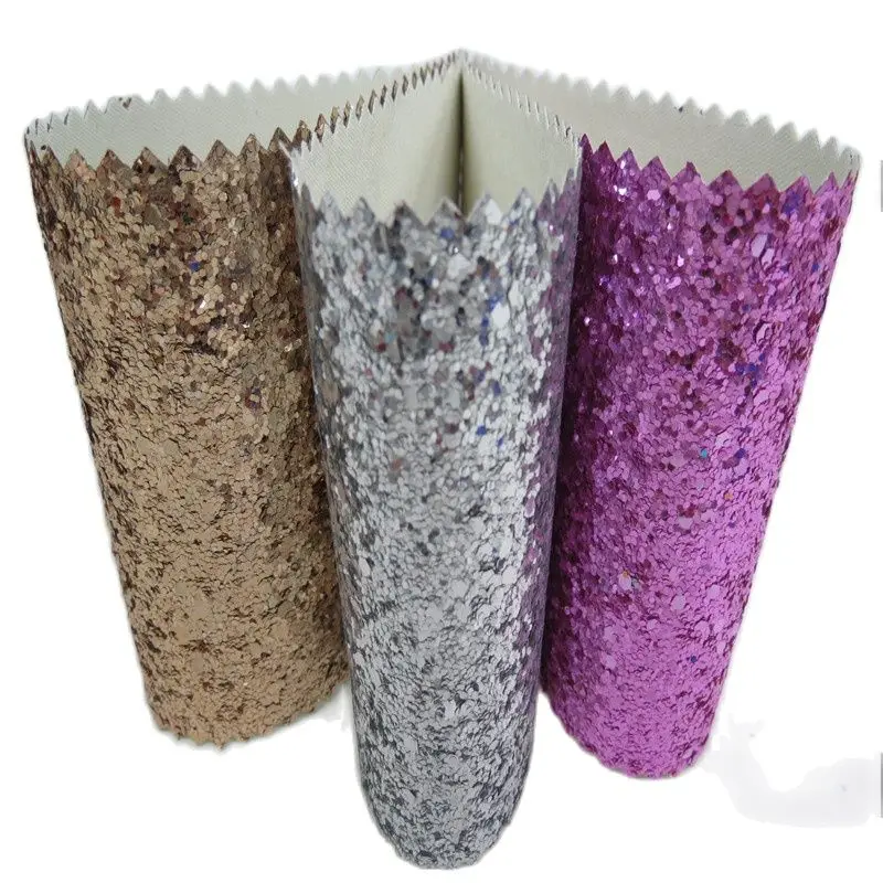 

6M 138cm Width Solid Chunky Glitter Fabric Wallpaper And Ceiling Wall Papers
