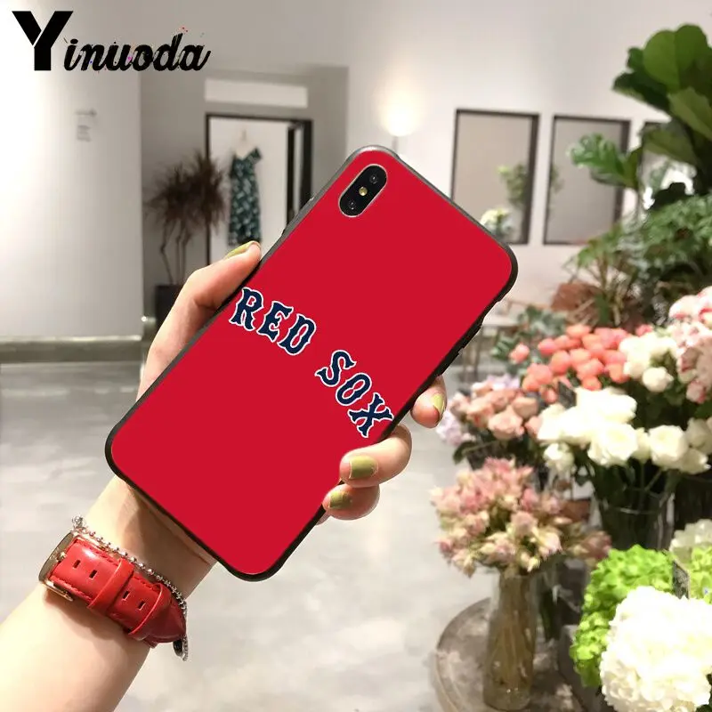 A12 Yinuoda New York Yankees Boston Red Sox бейсбольный Телефон чехол для iphone 8 7 6 6S Plus 5 5S SE XR X XS MAX 11pro max Coque Shell - Цвет: A12