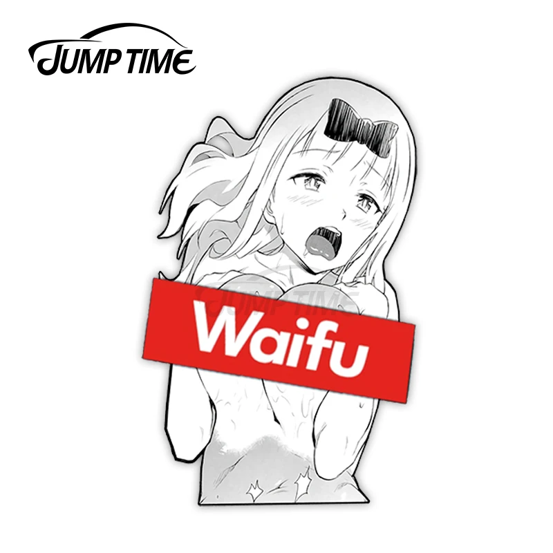 JumpTime 13x7 8 см Chika Lewd высечка автомобиля грузовик переводная картинка Бампер Окно