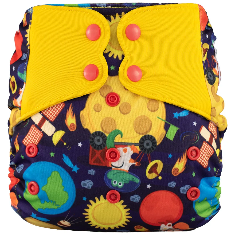 ElfDiaper, Новое поступление, подгузники, без карманов, моющиеся, детские подгузники, ткань, подгузники - Цвет: C01Y84
