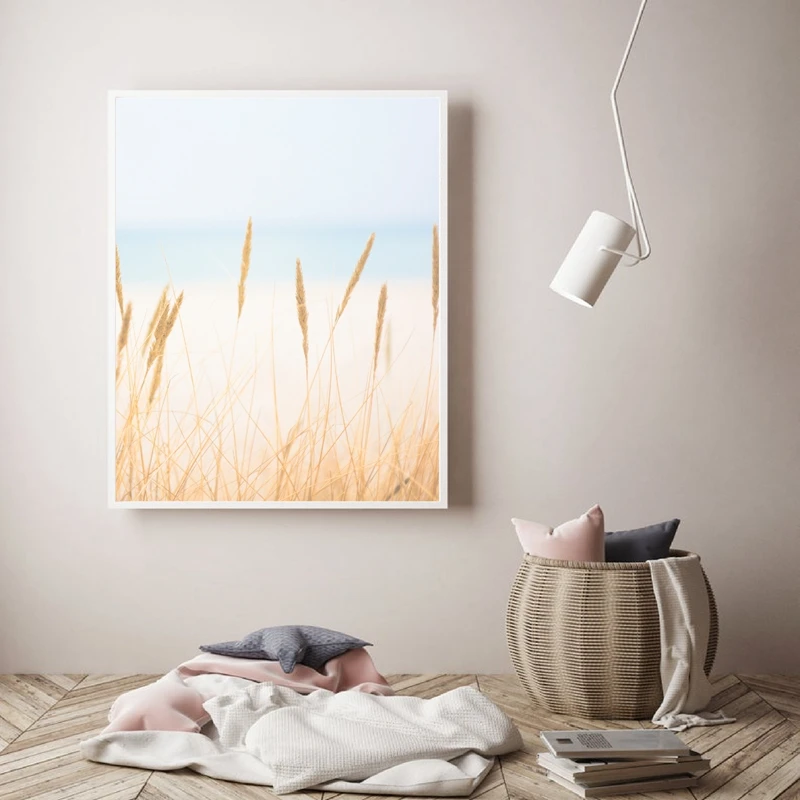 Pampas Grass Canvas Prints Home Decor