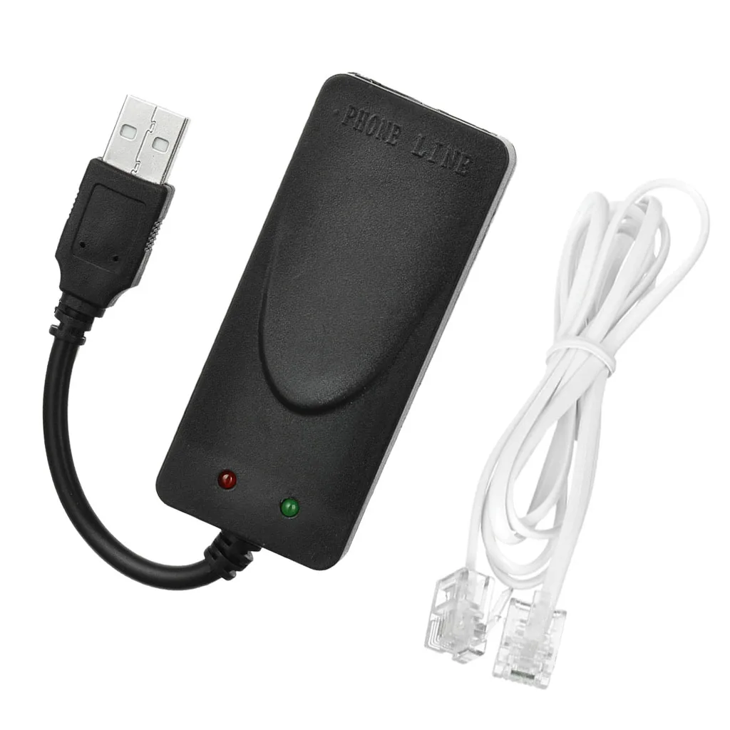 USB 2 0 56K Data V.92/V.90 внешний голосовой факс модем от 1 до кабель для Windows|Модемы| |