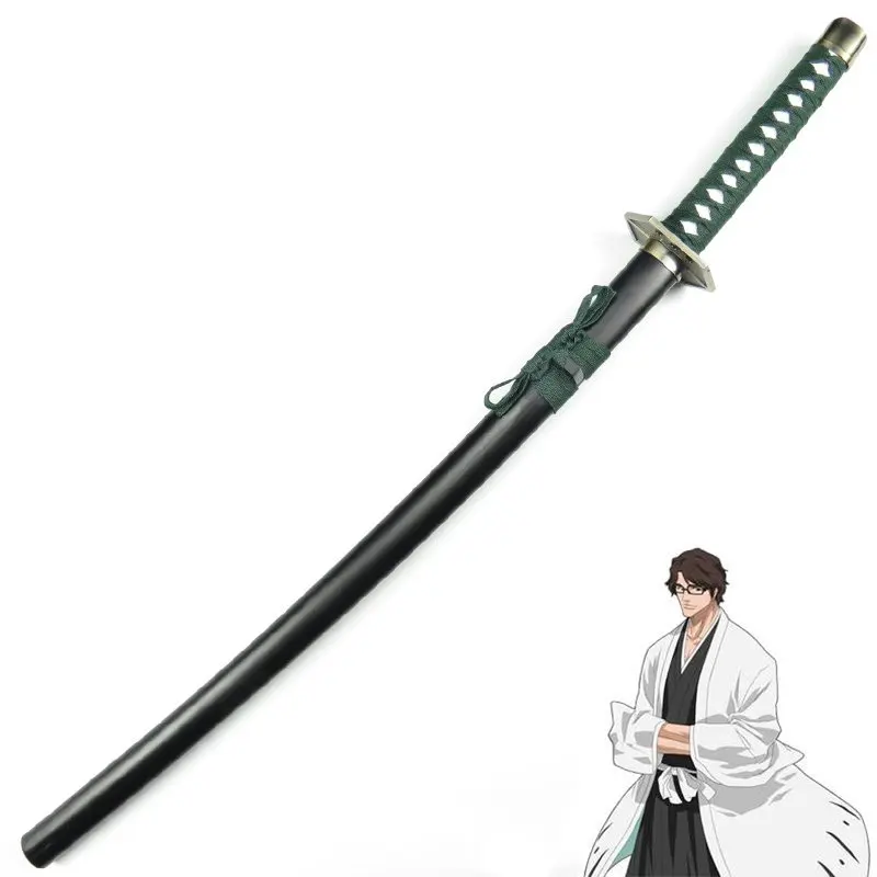 BLEACH Aizen Sousuke Kyoukasuigetsu деревянный меч Zanpakutou оружие реквизит для аниме шоу и рождественских новогодних Вечерние
