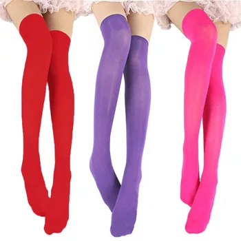 

Sexy women knee socks female spring and autumn winter warm stocking Japanese high stockings pure medias