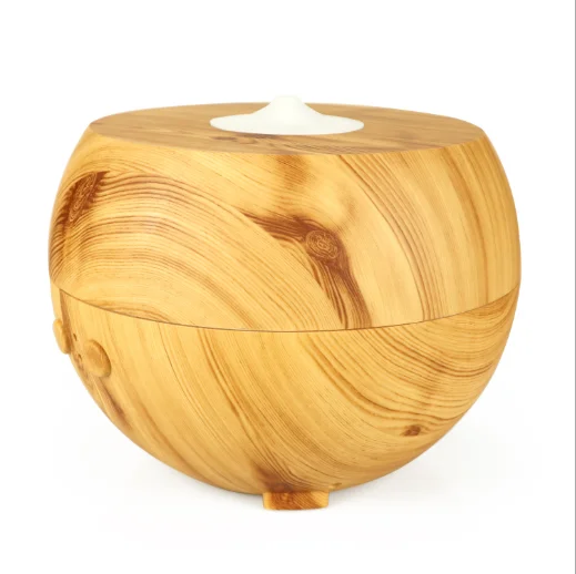 Light wood grain Очищающий увлажнитель для дома, тихая спальня, офис, большая емкость, 600 мл, увлажнитель, Постоянная Влажность, ароматерапия, машина - Цвет: Light wood grain