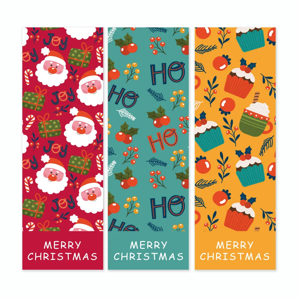 30 stücke 6 Stil Weihnachten Bäume Dekorative Aufkleber Frohe Weihnachten Aufkleber Verpackung Geschenk Box Label Weihnachten Tags Aufkleber – Detail 20