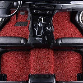

3pcs Car Floor Mats Carpets General Motors Wire Ring Cushion Can Be Cut Independently Non-slip And Not Easy To Deform
