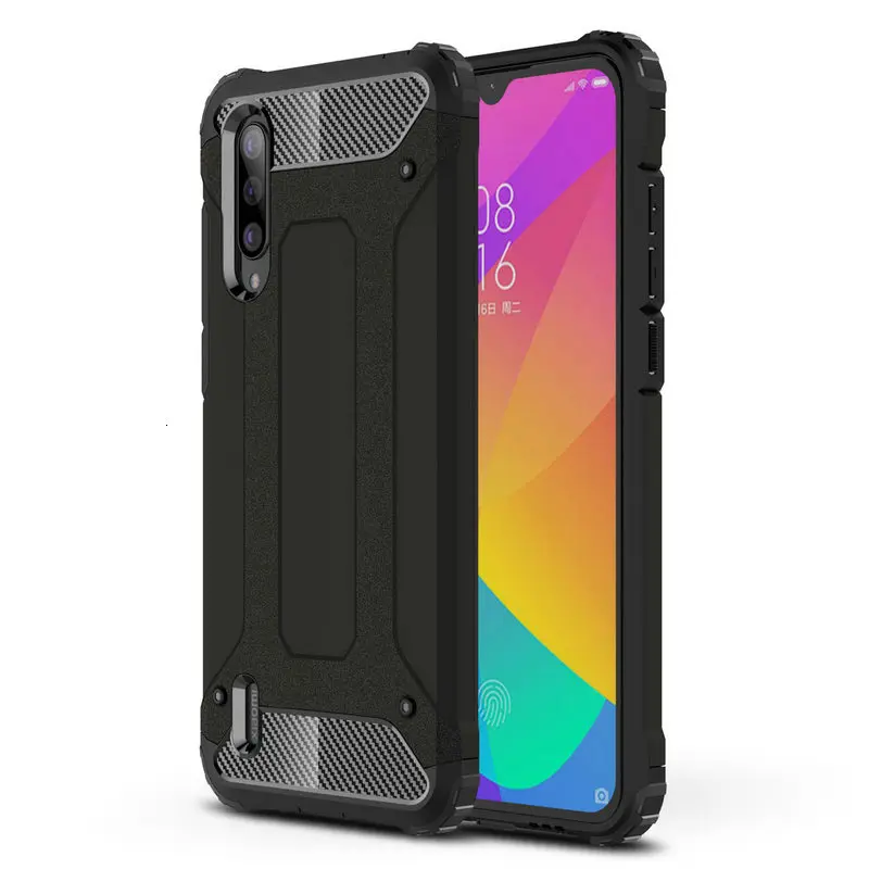 1000 шт Бронированный чехол s для Xiaomi mi A3 Lite A2 A1 F1 Play Max 2 mi x 2 S 3 Note 2 противоударный чехол-гибрид для телефона двухслойный чехол