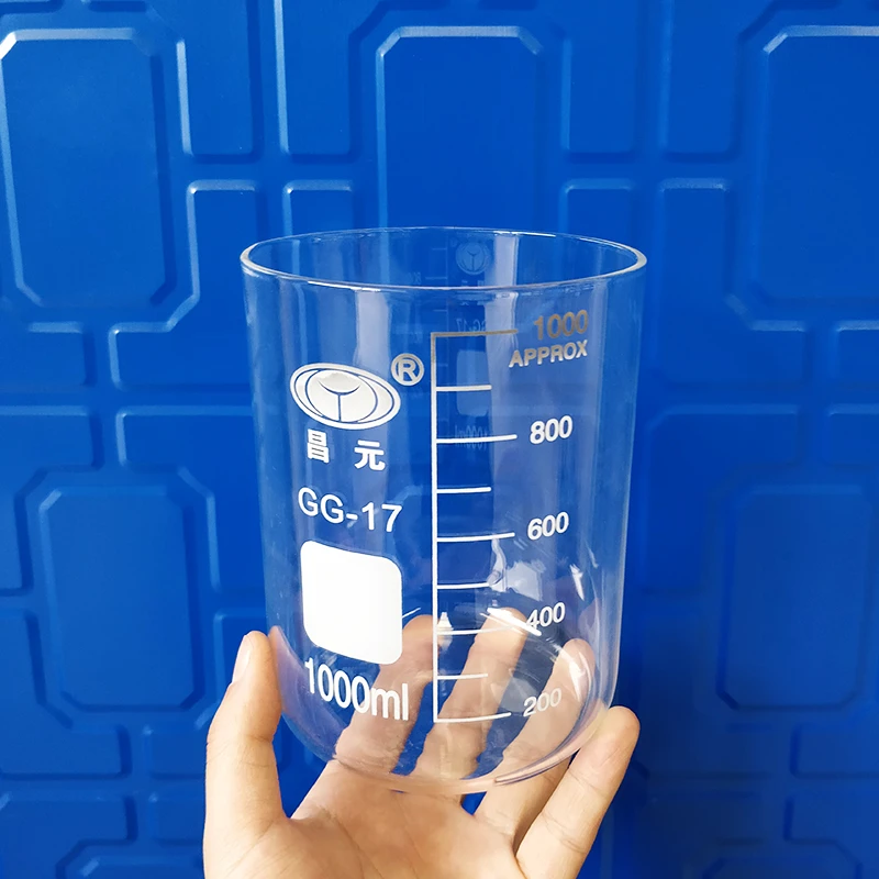 Beaker In Low Form Without Spout Capacity 1000ml Outer Diameter 105mm Height 130mm Laboratory Beaker Beaker Aliexpress