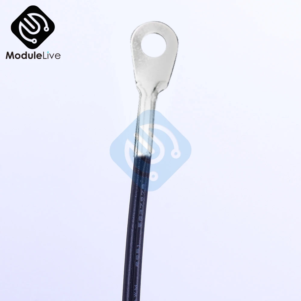 DC 4-28V 5V 12V 0.28 inch LED Display Dual Red Blue Green Digital Temperature Sensor Thermometer With NTC Probe Cable