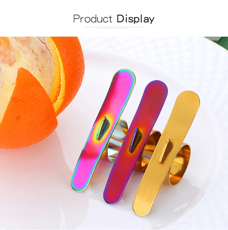 Stainless Steel Orange Peeler Lemon Citrus Fruit Peeler Skin Remover Orange Parer Peeling Handy Fruit Tools Kitchen Accessories