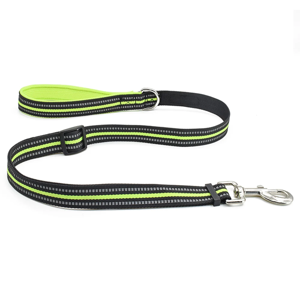leash green Hoomall Pet ошейники для собак светодиодный подвесной ошейник с красочными светодиодный свет, с круглой горловиной, для собаки кошки, Декор Аксессуары для ошейника питомца 1 шт - Цвет: leash green