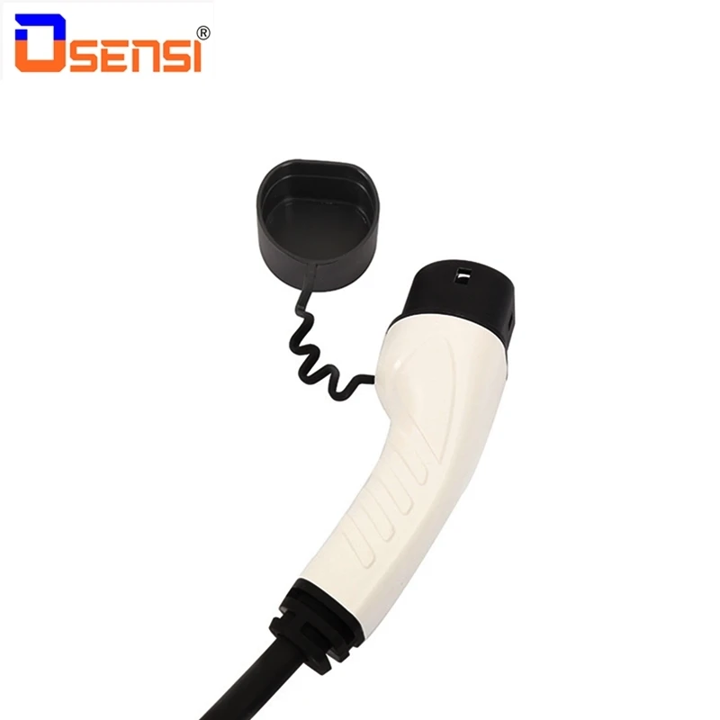 EV зарядное устройство 32A Тип 2 штепсельная вилка Stecker адаптер EVSE IEC 62196 конвертер