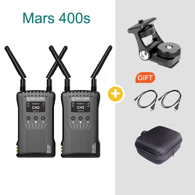 mars400 HOLLYLAND 400S 400FT HDMI SDI 1080P передача для камеры изображения беспроводной HD видео передатчик приемник VS Mars 300 300ft - Цвет: mars400