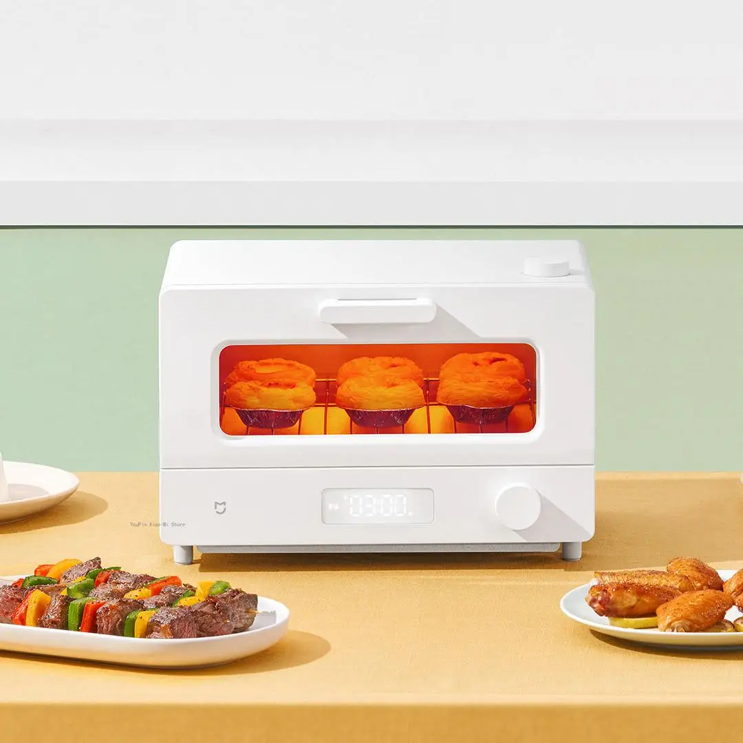Xiaomi Mijia Smart Steam Small Oven 12L 1300W High Power High Precision Temperature Control For Kitchen Appliances Mi Home APP