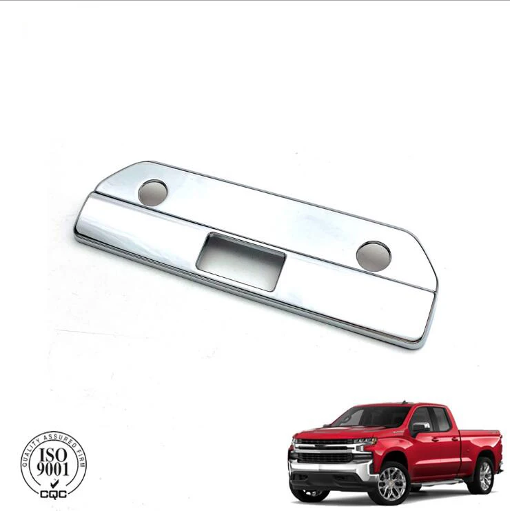 ABS Хромированная задняя дверь хвост ворота багажник ручка Крышка для Chevrolet Silverado 1500 аксессуары