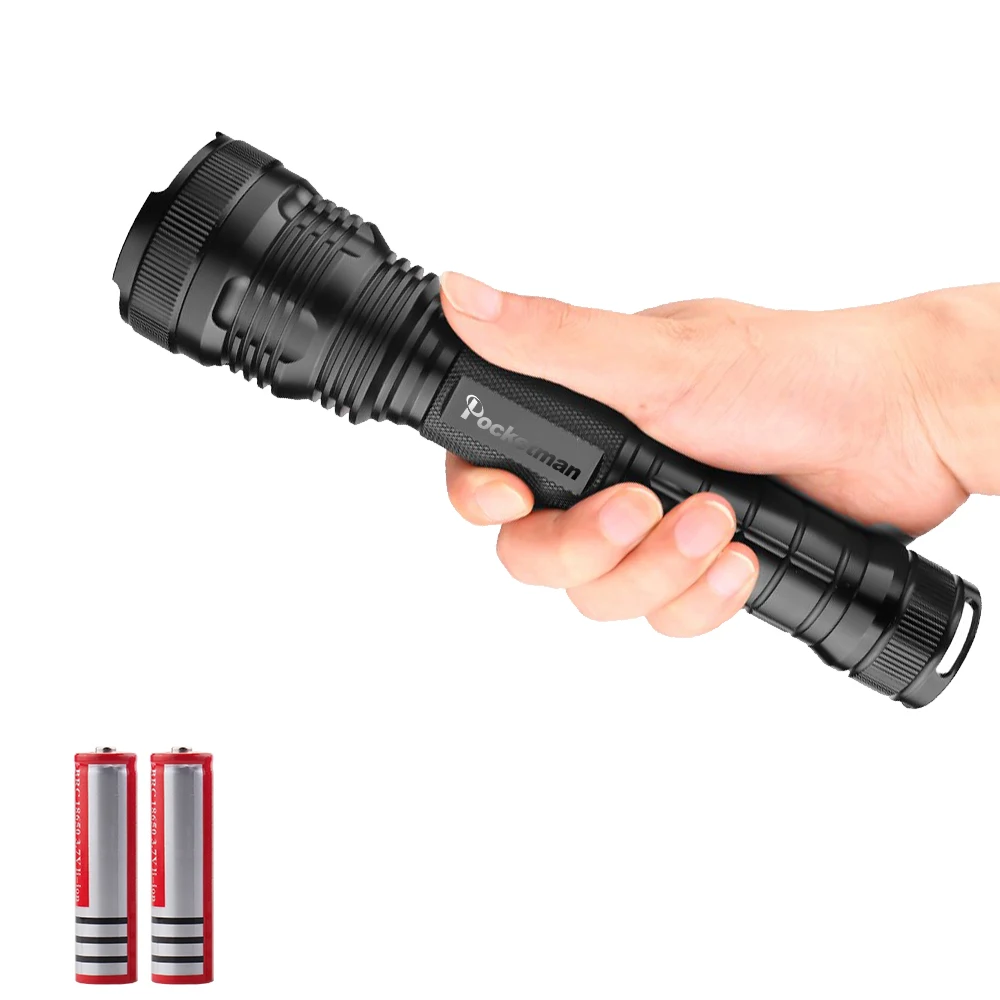 Мощный тактический фонарик 3xcree XHP50 светодиодный фонарик usb зум светодиодный фонарь 18650 батарея 5 режимов Водонепроницаемый фонарик - Испускаемый цвет: Package B