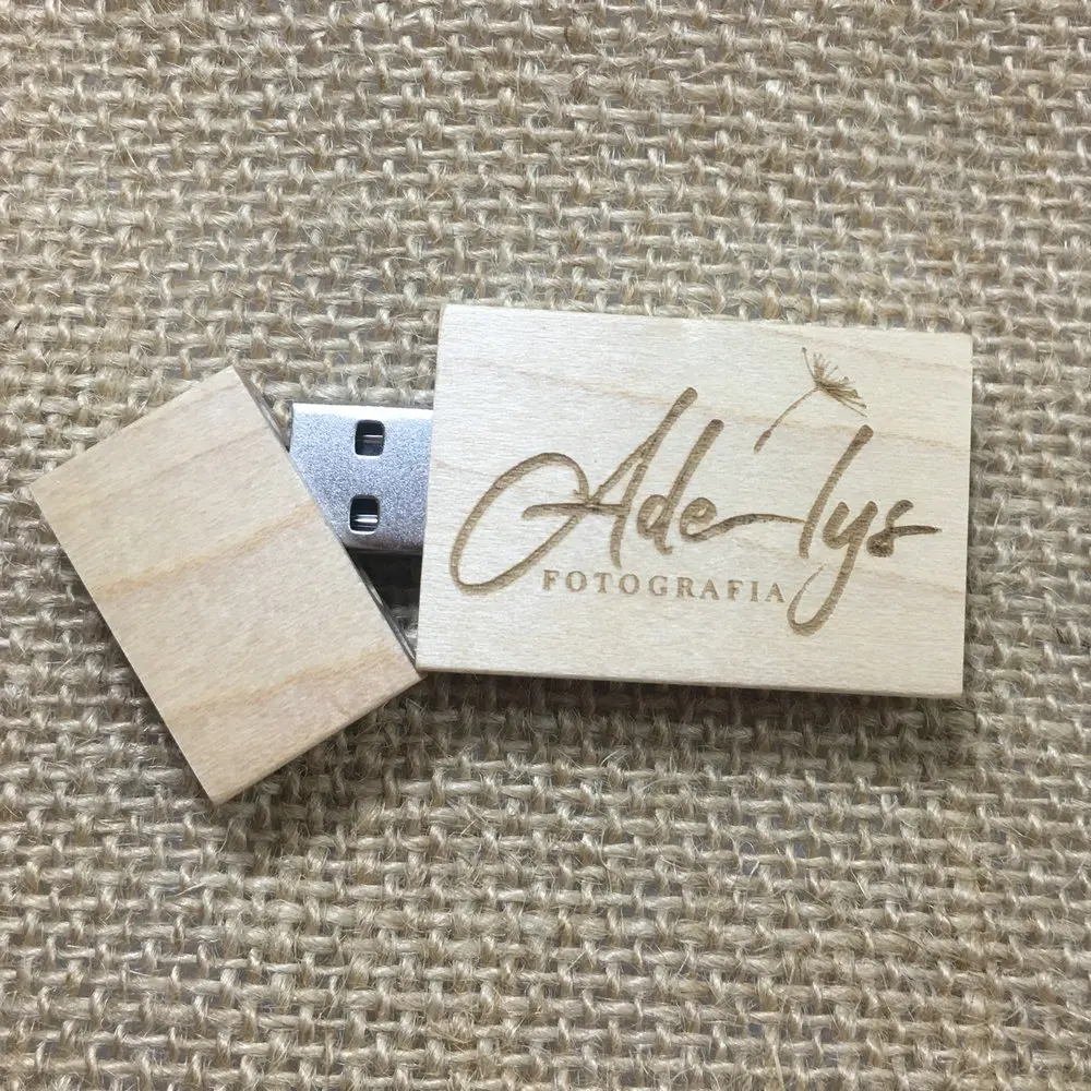 Деревянный бамбуковый USB флэш накопитель на заказ с деревянными чипами 4 гб 16 32 64
