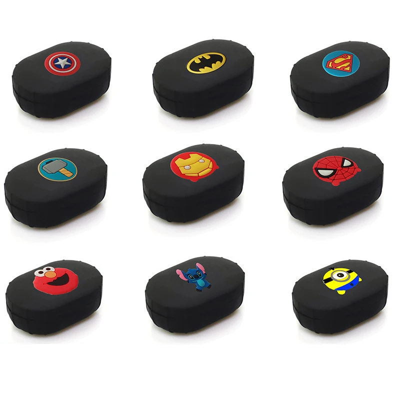 

Marvel Avengers Cute Cover For Airdots Case For Xiaomi Redmi Airdots Youth Soft Silicone Protective Shell Charging box TPU Frame