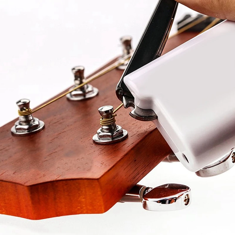 Портативный автоматический для Гитары Струны для электрогитары моталки с струнным резаком для укулеле гитары ra Запчасти и аксессуары