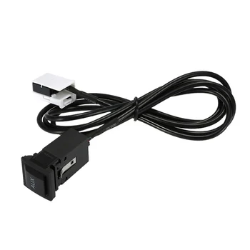 

Car-Styling AUX In Socket Switch Plug Music Audio Interface for VW Passat B6 B7 CC Touran Facelift RCD510+/310