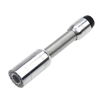 

2m Pipeline Inspection with 12Pcs Led Lights Drain Pipe Sewer Snake Video Camera Head Wall Inspection Camera Replace Head