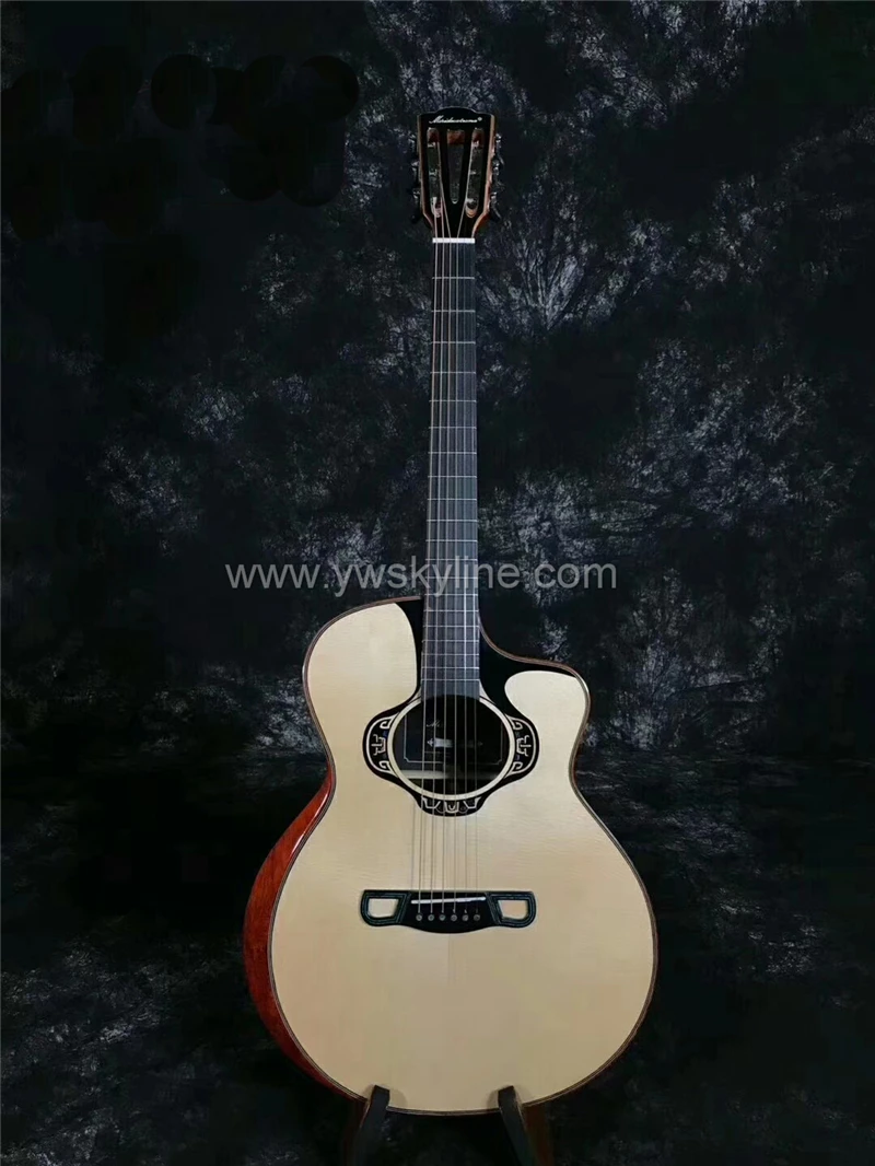 Solid Wood Acoustic Guitar - Merida Opium 41 Inch Gc Full Solid Wood Acoustic Guitar Acoustic Electric Guitar Guitar Aliexpress