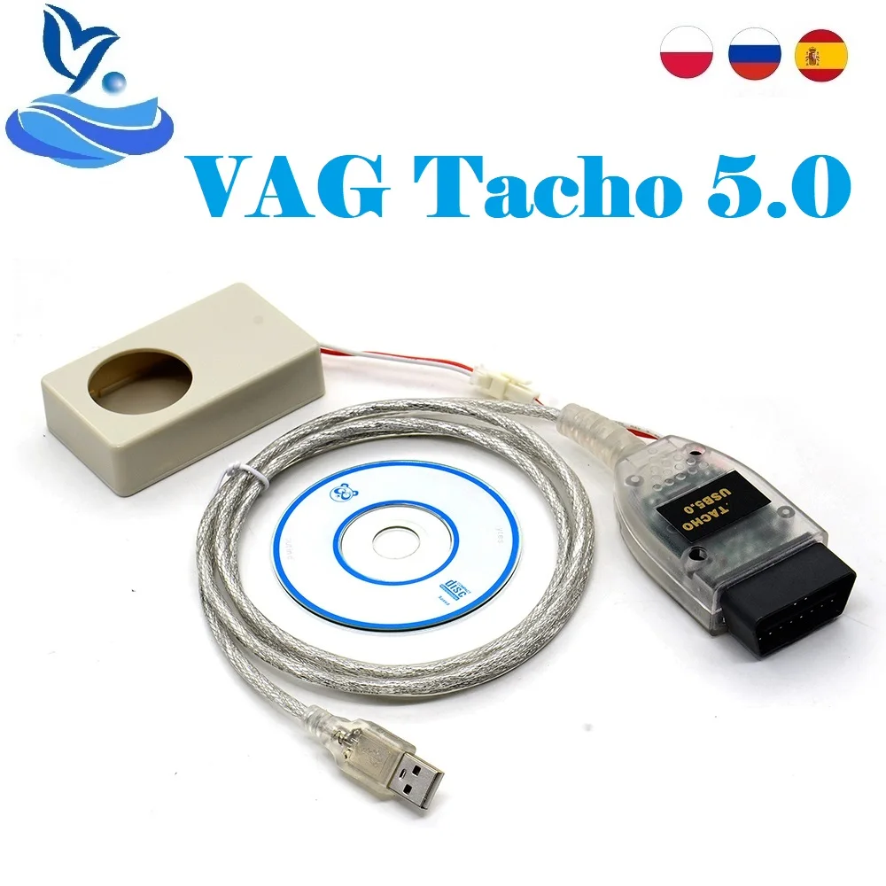 Для VAG Tacho 5 0 Версия USB FT245RL VAGTACHO поддерживает VDO NEC MCU 24C32 или 24C64 V5.0 стабильное