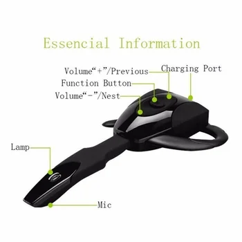 

EX-01 Wireless 4.1 Bluetooth Headset Stereo Earphone Hands-free Headphone Maximize Fun Of Online Game During Playing
