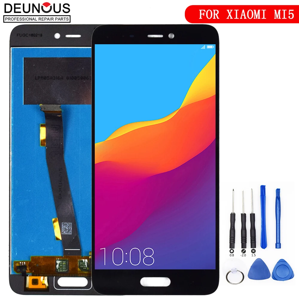 ЖК-дисплей с сенсорным экраном и рамкой для Xiaomi Mi5 сменный сенсорный экран mi 5 Pro