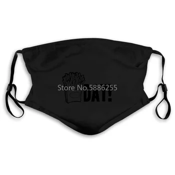 

Mens Fry Day Fast Food French Fry Weekend TGIF Loose for Men Cool New Brand Men's Women's Mouth Mask Filter