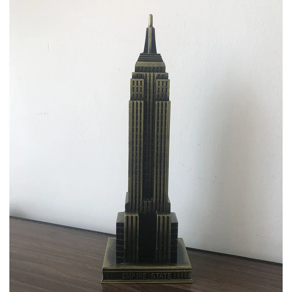 22cm Empire building Миниатюрная Башня Халифа Мекка Часы Биг Бен Империя здание Мерлион Пизанская башня Кремлевский дворец дуга триумфа Римский колоссуем - Цвет: 22cm Empire building