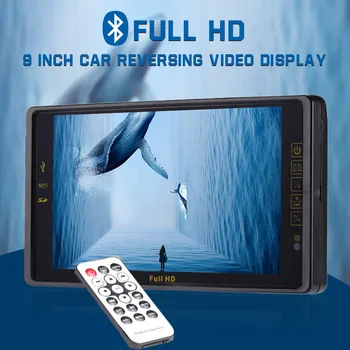 

Player Monitor Headrest Dvd Player Ultrathin Car Headrest Monitor Hands-Free Call Two-Way Video Bluetooth 9" TFT-LCD Smart