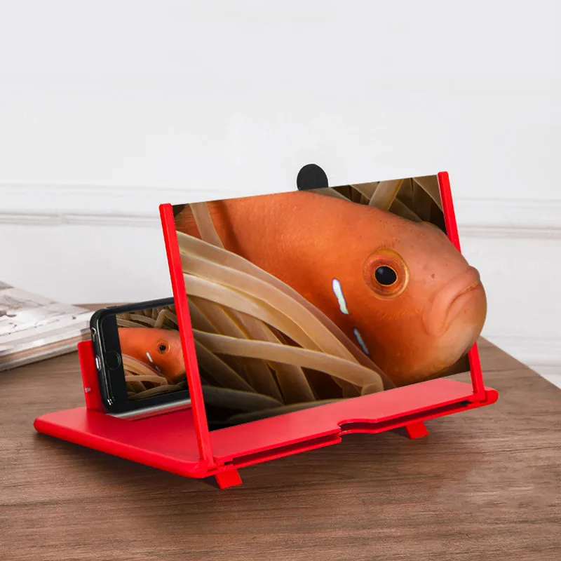 1 шт. Pull Typer сотовый телефон усилитель 3D эффект высокой четкости большой экран с настольным держателем увеличительное складывание для кино игры