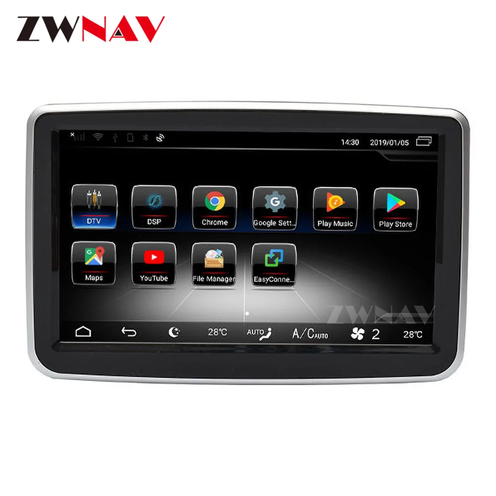 4+ 64 Android 9,0 автомобильный dvd-плеер gps Navi для Mecerdes Benz B/CLA/GLA- Авто Радио Видео Стерео головное устройство карта БТ