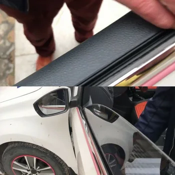 

Durable And Practical 26 FT V-Seal Rubber Car Door Window Glass Seal Weather Strip Fix Abnormal Sound